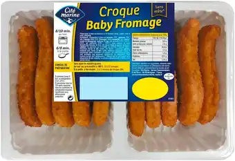 Match Croque baby fromage offre