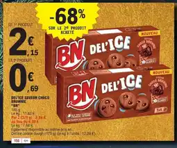 E.Leclerc BN Del'ice saveur choco brownie offre