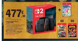 E.Leclerc Console nintendo switch 2 +1 jeu au choix offre