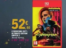 E.Leclerc Cyberpunk 2077 : ultimate edition switch 2 offre
