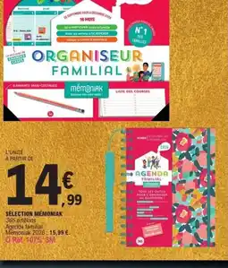 E.Leclerc Sélection mémoniak offre