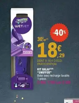 E.Leclerc SWIFFER Kit balai offre