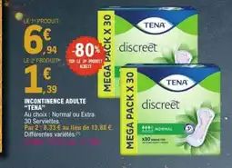 E.Leclerc TENA Incontinence adulte offre