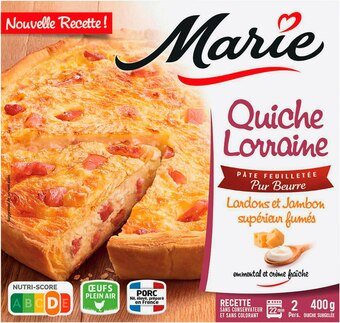 Match Marie quiche lorraine offre