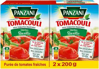 Match Panzani tomacouli offre