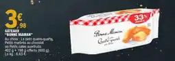 E.Leclerc BONNE MAMAN Gâteaux offre