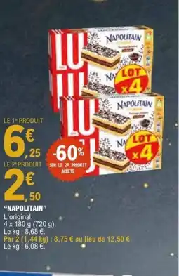 E.Leclerc NAPOLITAIN offre