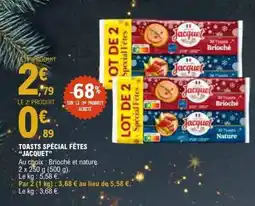 E.Leclerc NESTLÉ DESSERT Toasts spécial fêtes offre
