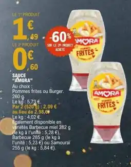 E.Leclerc AMORA Sauce offre