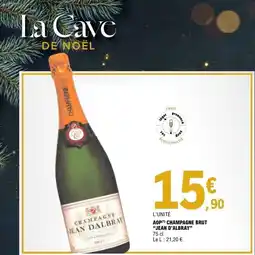 E.Leclerc JEAN D'ALBRAY Aop champagnae brut offre
