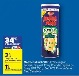 Carrefour VICO Monster Munch offre