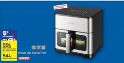 Carrefour MEDEK Friteuse sans huile Air Fryer offre