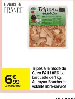 Carrefour PAILLARD Tripes à la mode de Caen offre