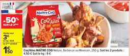 Carrefour MAÎTRE COQ Coq'Ailes offre