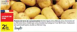 Carrefour SIMPL Pomme de terre de consommation offre