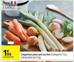 Carrefour Légumes pour pot au feu offre