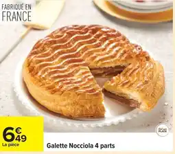Carrefour Galette Nocciola 4 parts offre