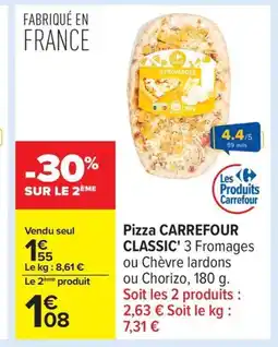 Carrefour CARREFOUR CLASSIC Pizza offre