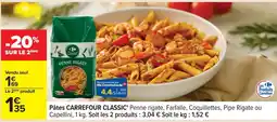 Carrefour CARREFOUR CLASSIC Pâte offre