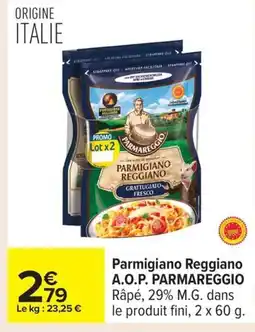 Carrefour PARMAREGGIO Parmigiano Reggiano A.O.P. offre