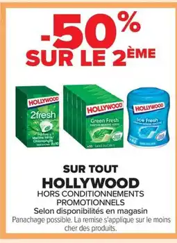 Carrefour HOLLYWOOD Sur tout offre