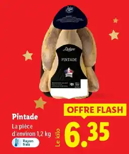 Lidl DELUXE Pintade offre