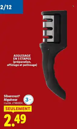 Lidl SILVERCREST Aiguiseur offre