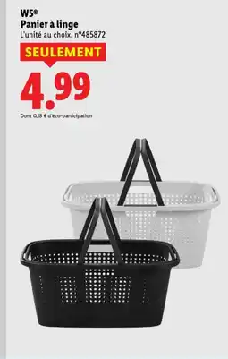 Lidl W5 Panier à linge offre