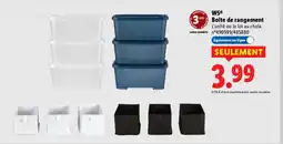 Lidl W5 Boîte de rangement offre