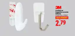 Lidl 3M Crochets ou languettes accroche tableaux offre