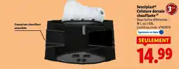 Lidl SENSIPLAST Ceinture dorsale chauffante offre