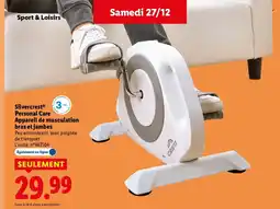 Lidl SILVERCREST Personal Care Appareil de musculation bras et jambes offre