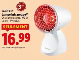 Lidl SANITAS Lampe infrarouge offre
