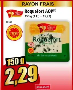 Norma Les régions à table roquefort aop offre