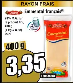 Norma Emmental français offre