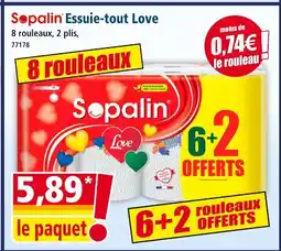 Norma Sopalin essuie-tout love offre