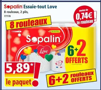 Norma Sopalin essuie-tout love offre