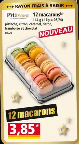 Norma Pm sweet 12 macarons offre
