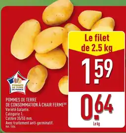 ALDI Pommes de terre de consommation à chair ferme offre
