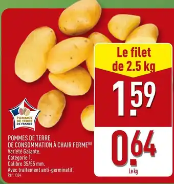 ALDI Pommes de terre de consommation à chair ferme offre