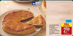 ALDI Galette des rois à la pâte à tartiner offre