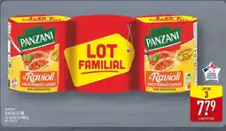 ALDI Panzani raviolis sauce tomate cuisinée offre