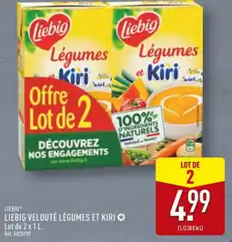 ALDI Liebig velouté légumes et kiri offre
