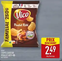 ALDI Vico chips saveur poulet rôti offre