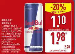 ALDI Red bull regular offre