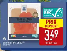 ALDI Almare saumon fumé coho offre
