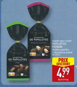 ALDI Gourmet finest cuisine papillotes premium offre