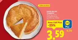 Lidl Galette des rois frangipane offre