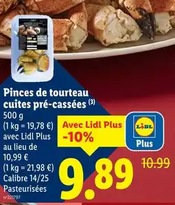 Lidl Pinces de tourteau cuites pré-cassées offre