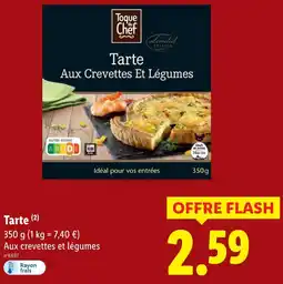 Lidl Toque du chef tarte offre